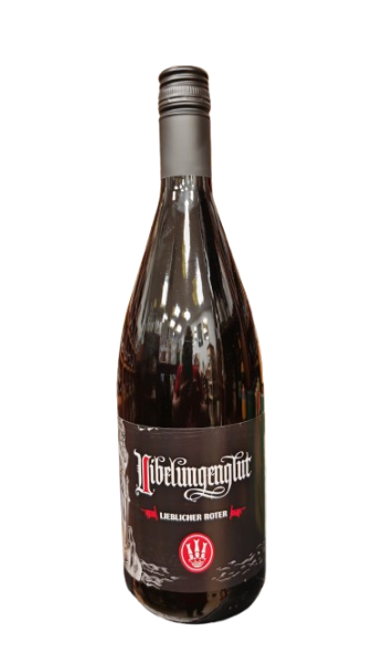 Nibelungenglut deutscher Rotwein lieblich, 1,00 l